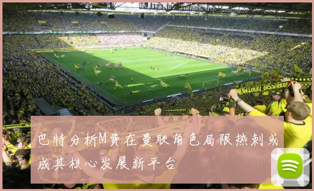 巴特分析M费在曼联角色局限热刺或成其核心发展新平台